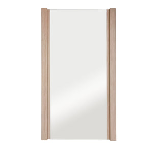 18" Rectangular Framed Mirror, Neutral