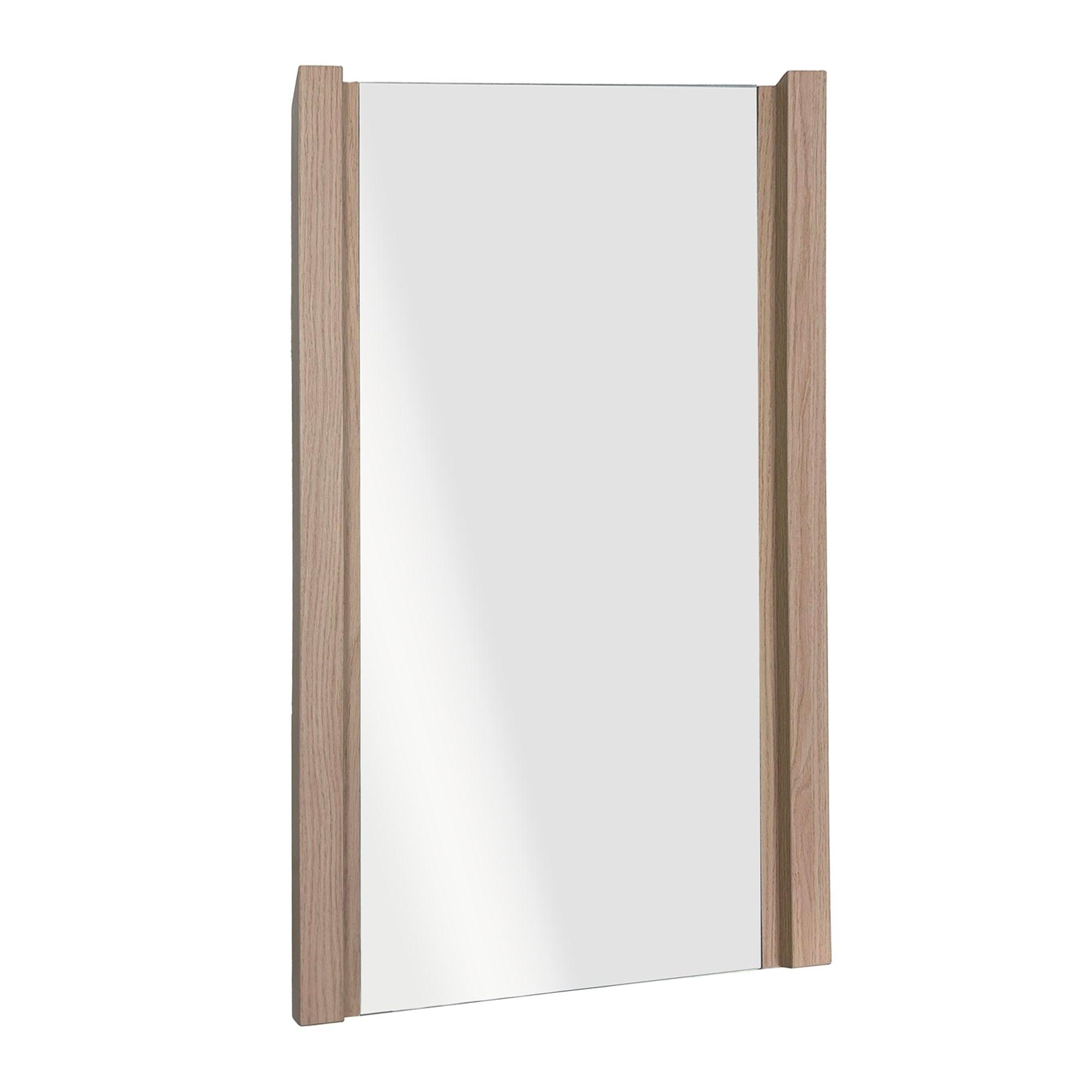 18" Rectangular Framed Mirror, Neutral