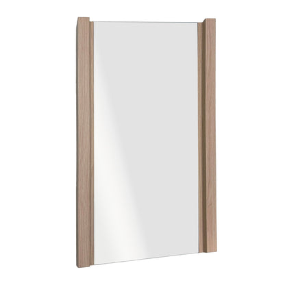 18" Rectangular Framed Mirror, Neutral