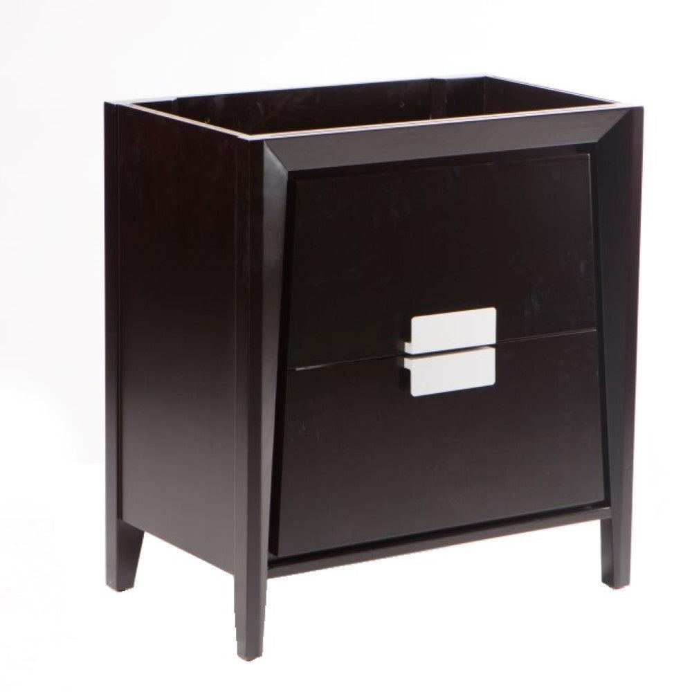 Bellaterra 500410-ES-WH-36 36-Inch Single Sink Vanity, Backside