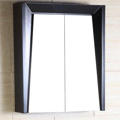 Bellaterra 23 in Mirrored Cabinet - Dark Espresso 500410-MC-ES-24, Front