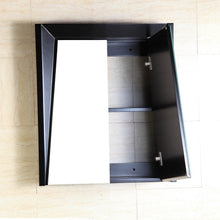 Load image into Gallery viewer, Bellaterra 23 in Mirrored Cabinet - Dark Espresso 500410-MC-ES-24, Open
