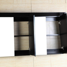 Load image into Gallery viewer, Bellaterra 45 in Mirrored Cabinet - Dark Espresso Finish 500410-MC-ES-48, OPen