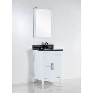 Bellaterra 500701-24-BG-WC 24 In. Single Sink Vanity with Counter Top