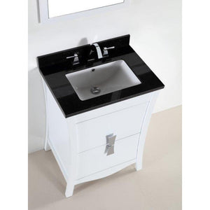 Bellaterra 500701-24-BG 24 In. Single Sink Vanity with Counter Top