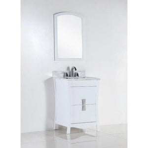 Bellaterra 500701-24-WC 24 In. Single Sink Vanity with Counter Top