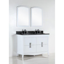 Load image into Gallery viewer, Bellaterra 48 In. Double Sink Vanity with Counter Top 500701-48D-BG-WC, Granite, Front