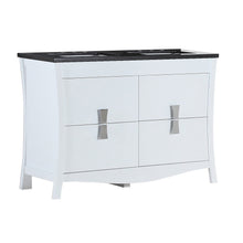 Load image into Gallery viewer, Bellaterra 48 In. Double Sink Vanity with Counter Top 500701-48D-BG-WC, Granite, Front