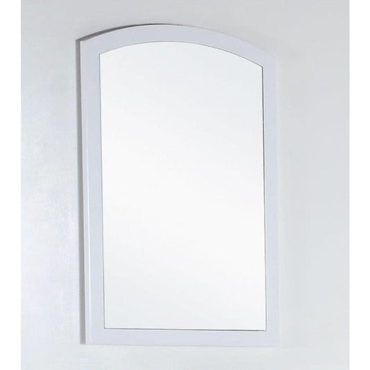 Bellaterra 22 in. Wood Framed Mirror 500701-MIR-22, Front