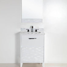 Load image into Gallery viewer, Bellaterra 500709-24-WC 24 In. Single Sink Vanity with Counter Top
