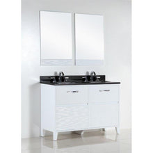 Load image into Gallery viewer, Bellaterra 48 In. Double Sink Vanity with Counter Top 500709-48D-BG-WC, Granite, Front