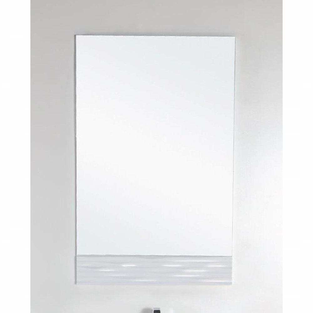 Bellaterra 22 in. Wood Framed Mirror 500709-MIR-22, Front