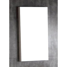 Load image into Gallery viewer, Bellaterra 18 in. Wood framed mirror 500821-18-MIR, Front