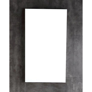 Bellaterra 18 in. Wood framed mirror 500821-18-MIR, Front