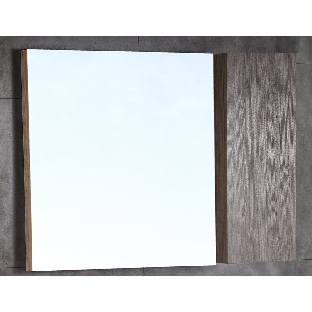 Bellaterra 42 in. Wood Framed Mirror with Cabinet 500821-42-MC, Front