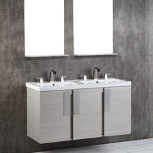 Load image into Gallery viewer, Bellaterra 48 In. Double Sink Vanity Gray Pine 500822-48D, Front