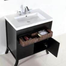 Load image into Gallery viewer, Bellaterra Freestanding Espresso 30” Single Sink Vanity Top 500823A-30