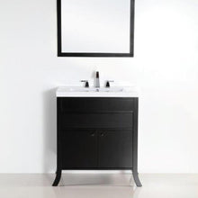 Load image into Gallery viewer, Bellaterra  Freestanding Espresso 30” Single Sink Vanity 500823B-30