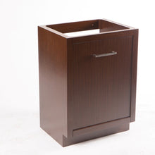 Load image into Gallery viewer, Bellaterra 24-Inch Single Sink Vanity 502001A-24 - Wenge Finish, Front Side