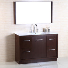 Load image into Gallery viewer, Bellaterra 48-Inch Single Sink Vanity Wenge 502001A-48S, Front