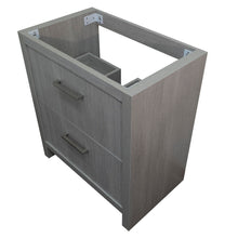 Load image into Gallery viewer, Bellaterra 30-Inch Single Sink Vanity 502001B-30 -Gray, Top inside