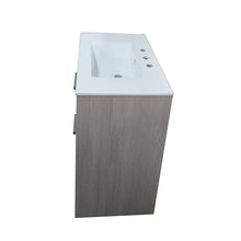 Load image into Gallery viewer, Bellaterra 30-Inch Single Sink Vanity 502001B-30 -Gray, Sideview