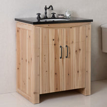 Load image into Gallery viewer, Bellaterra 30” Single Sink Vanity-Solid Fir-Natural 6001-30-NL