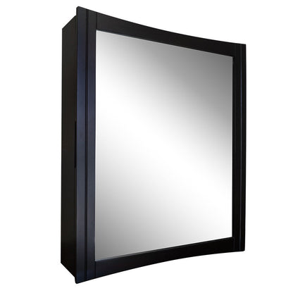 Bellaterra 32 in Wood Frame Mirror 604023-MIRROR, SIdeview