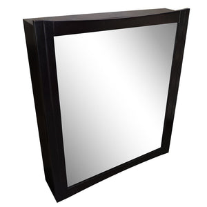Bellaterra 32 in Wood Frame Mirror 604023-MIRROR, Sideview