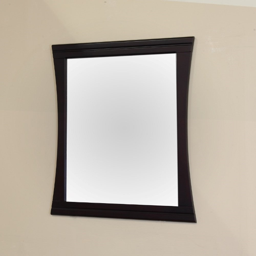 Bellaterra 32 in Wood Frame Mirror 604023-MIRROR, Front