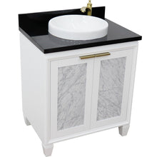 Load image into Gallery viewer, Bellaterra 31&quot; Wood Single Vanity w/ Counter Top and Sink 400990-31-WH-BGRD