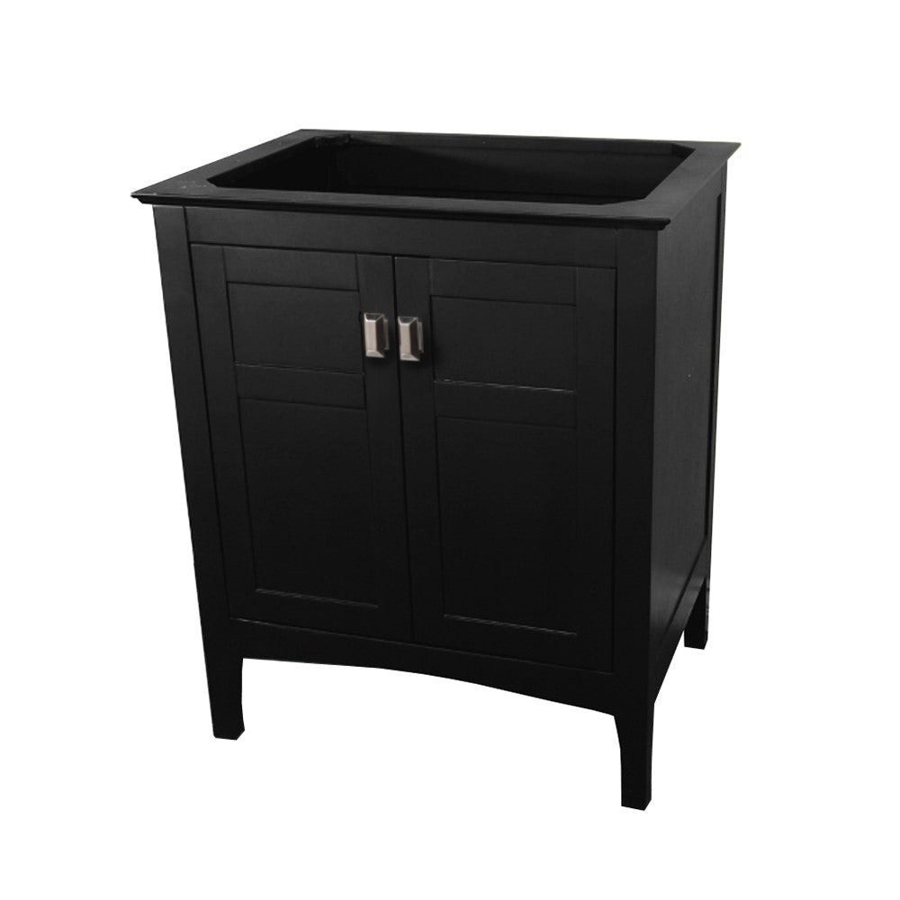 Bellaterra Freestanding 30" Single Vanity in Dark Gray Cabinet Only 77613-DG