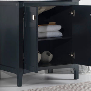Bellaterra Freestanding 30" Single Vanity in Dark Gray Cabinet Only 77613-DG