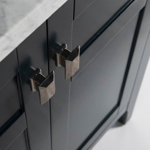 Bellaterra Freestanding 30" Single Vanity in Dark Gray Cabinet Only 77613-DG