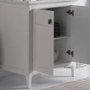Bellaterra Freestanding 30" Single Vanity in White Cabinet Only 77613-WH