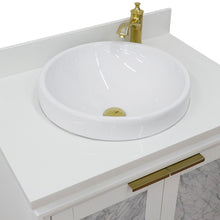 Load image into Gallery viewer, Bellaterra 31&quot; Wood Single Vanity w/ Counter Top and Sink 400990-31-WH-WERD