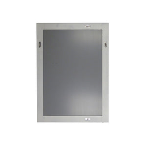 Bellaterra 23" Wood Frame Mirror in L/Grey 800600-23-M-LG , Backside