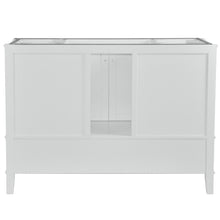 Load image into Gallery viewer, Bellaterra 49&quot; Single Vanity with Quartz Top 800631-49S-LG-WH, White, Backside