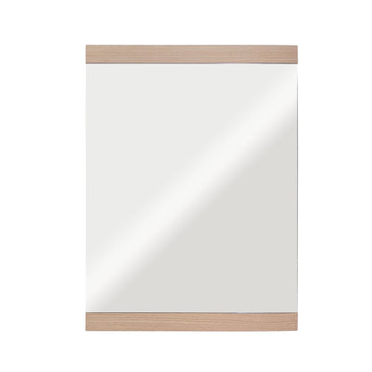 24" Rectangular Framed Mirror, Neutral