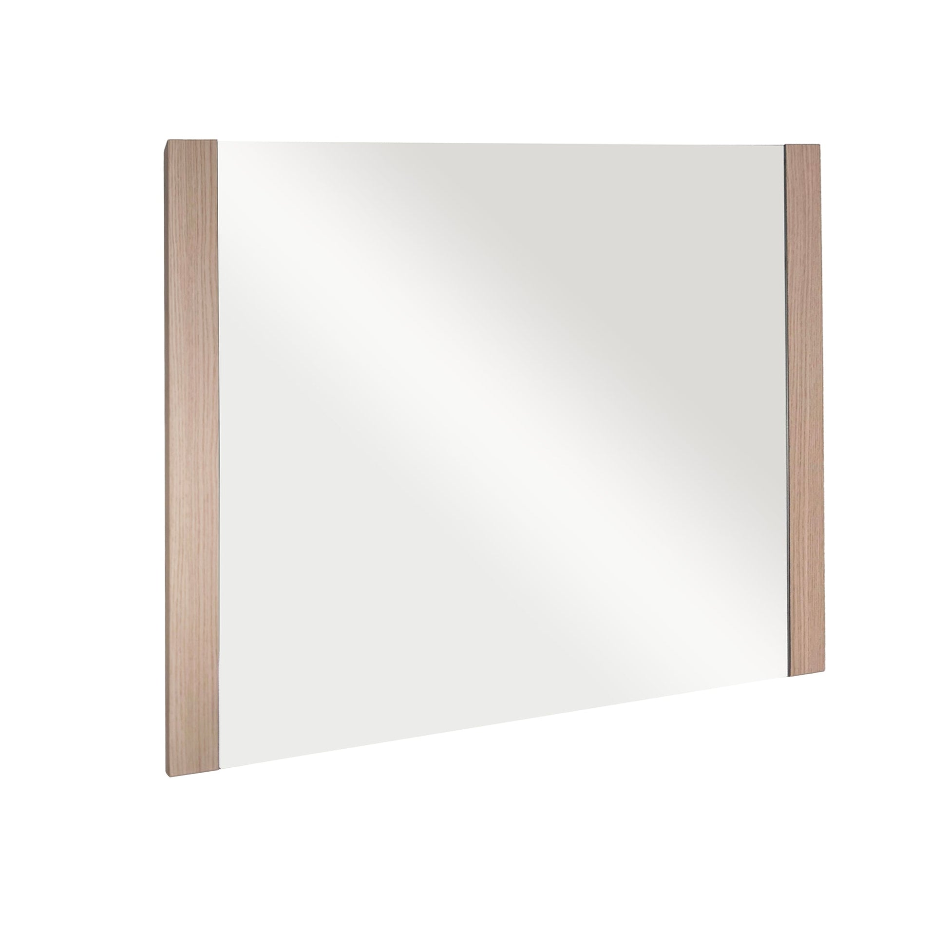 24" Rectangular Framed Mirror, Neutral