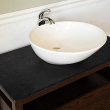 Load image into Gallery viewer, Bellaterra 35.5 in Single Sink Vanity-Wood-Dark Walnut 804357, Top sink