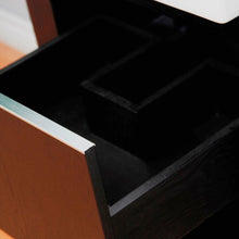 Load image into Gallery viewer, Bellaterra 24&quot; Black Oak Wood Single Rectangular Sink Vanity 804375A-24-BL