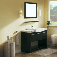 Load image into Gallery viewer, Bellaterra 48 In. Single Sink Vanity - Black Oak 804375A-48-BL, Side View