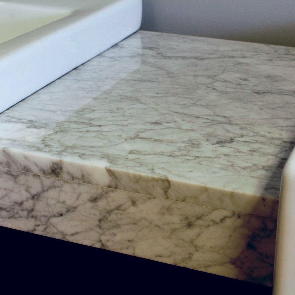 Bellaterra 57.75 in Double Sink Vanity-Wood-Black 804375A-BL, Closeview