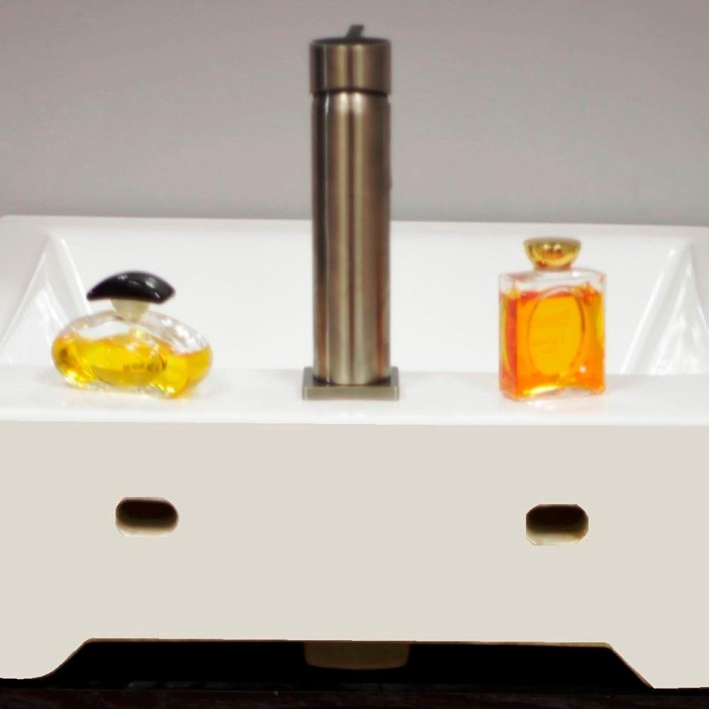 Bellaterra 57.75 in Double Sink Vanity-Wood-Black 804375A-BL, Closeview