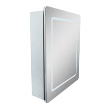 Load image into Gallery viewer, Bellaterra 24 in. Rectangular LED Illuminated Mirrored Medicine Cabinet 808082-MC, Sideview