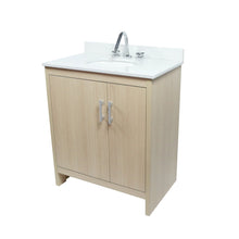 Load image into Gallery viewer, 31&quot; Single Vanity with White Quartz And Oval Sink