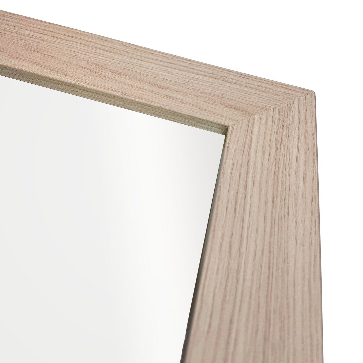 Rectangle Framed Mirror, Neutral