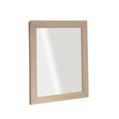 Rectangle Framed Mirror, Neutral