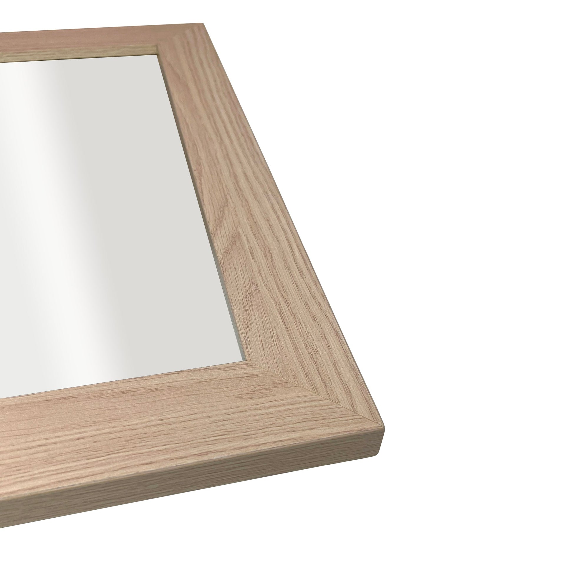 Rectangle Framed Mirror, Neutral